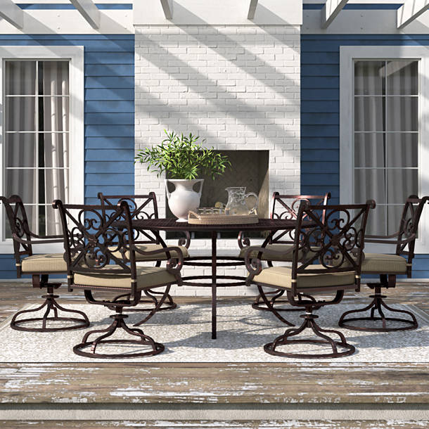 Three Posts™ Jerseyville Metal Outdoor Coffee Table Wayfair